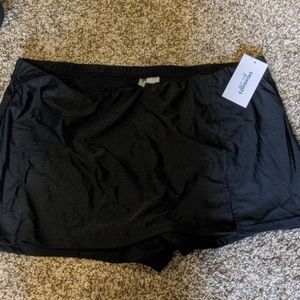 Nwt Women plus size swim skirt w/shorts underneath